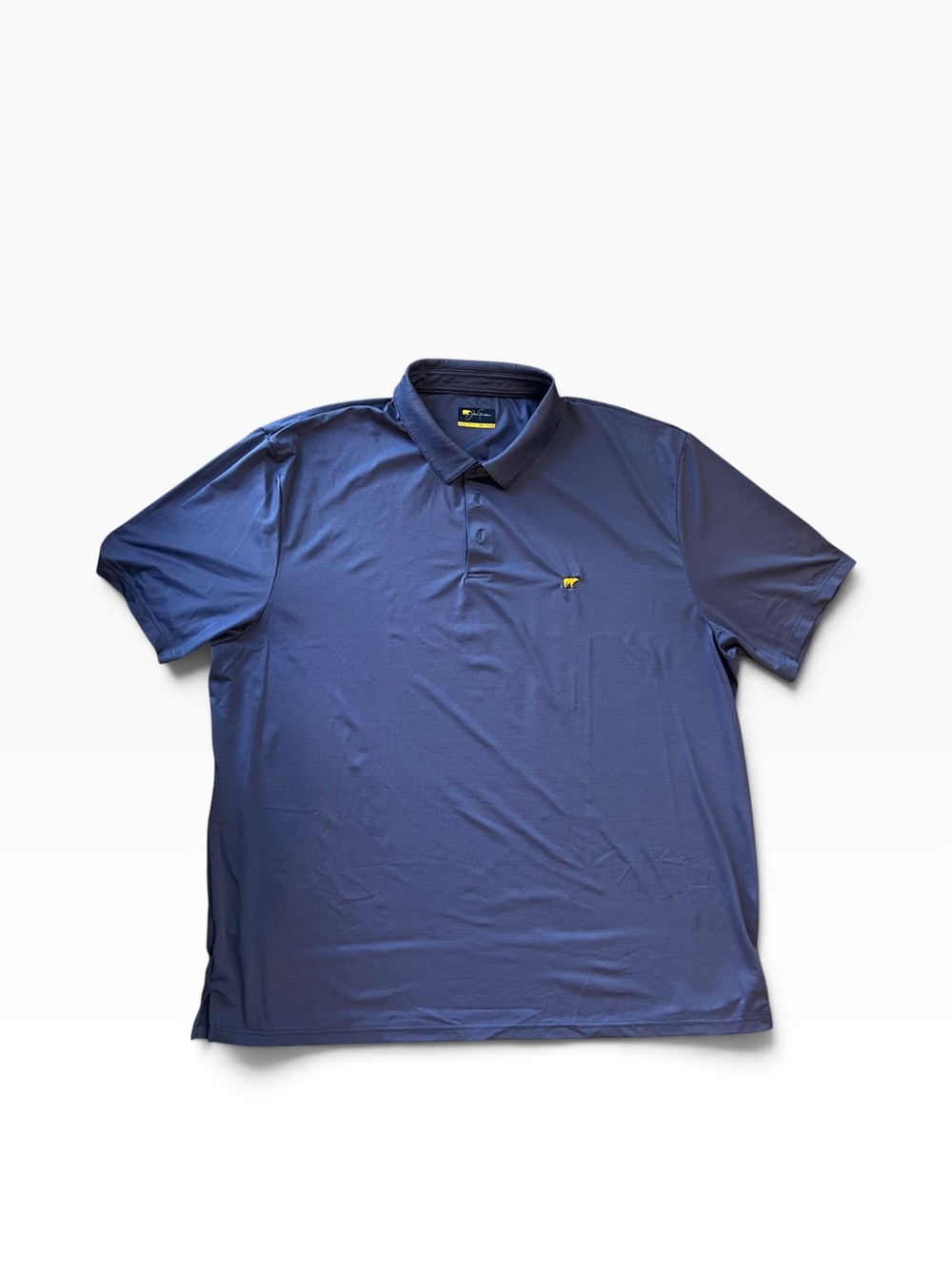 Jack Nicklaus Golden Bear Polo Men's XXXL 3XL Navy Blue Golf Shirt